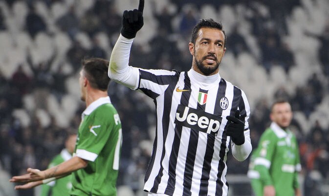 Quagliarella in gruppo, Diamanti in Cina