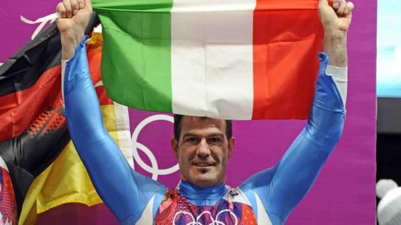 Zoeggeler: «Mia moglie, poi la slitta. È con loro che parlo...»