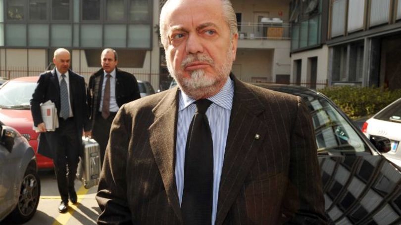 De Laurentiis: «Sorrentino, grazie per l'omaggio»