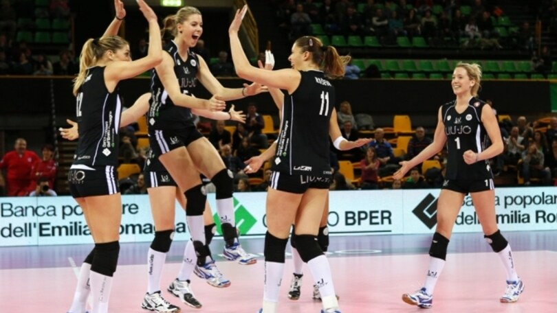 Piacenza doma Bergamo 3-1. Risorge la Liu-Jo Modena