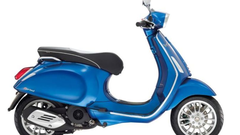 Nuova Vespa Sprint, la prima immagine