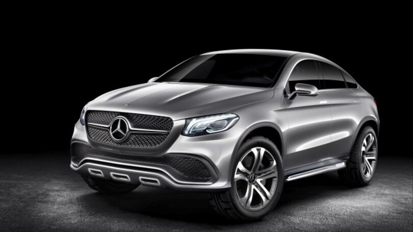 Mercedes, nuovo concept SUV, la prima immagine