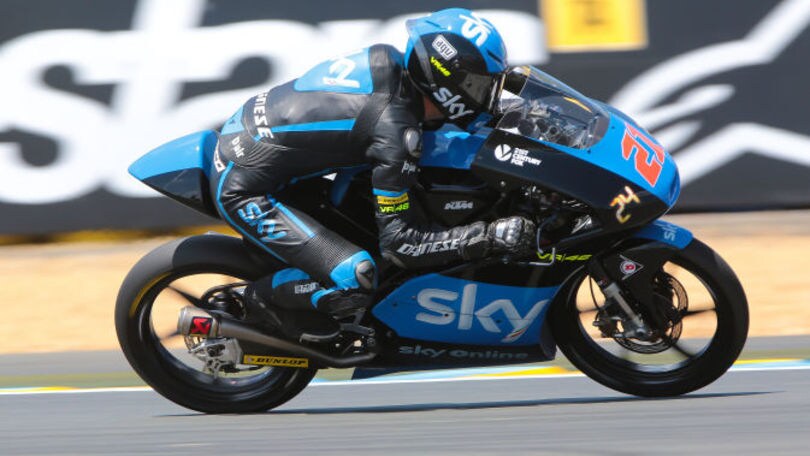 Moto3, quarta e sesta fila per lo Sky Racing Team a Le Mans