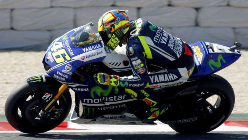 MotoGp Catalogna, Rossi: «Sarà dura inseguire gli spagnoli»