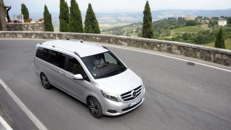 Mercedes Classe V: 8 sotto un tetto