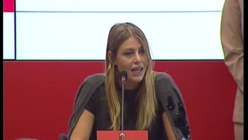 Barbara Berlusconi: "L'obiettivo del Milan  tornare in Champions"