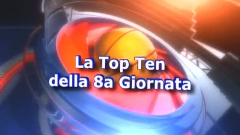 La Top Ten della 8a giornata