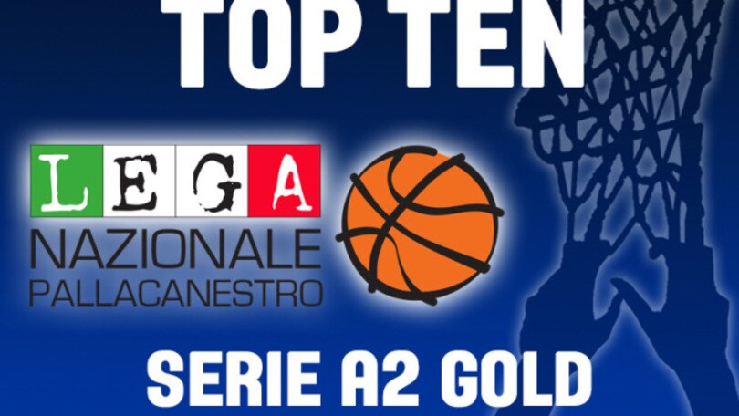 Top 10 Serie A2 Gold: decima giornata