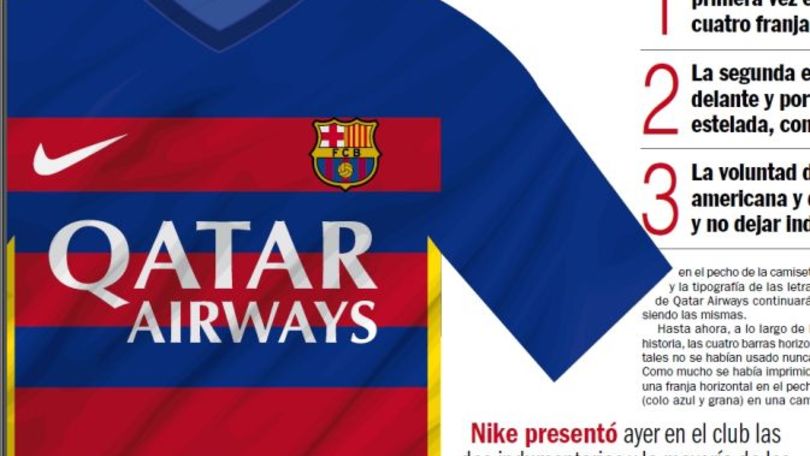 Foto Barcellona, ecco la nuova maglia