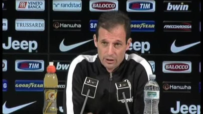 Allegri: "Fiorentina rivale storica, all'Atletico penseremo dopo"