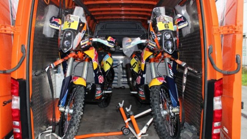 Team KTM: tutto pronto per la Dakar