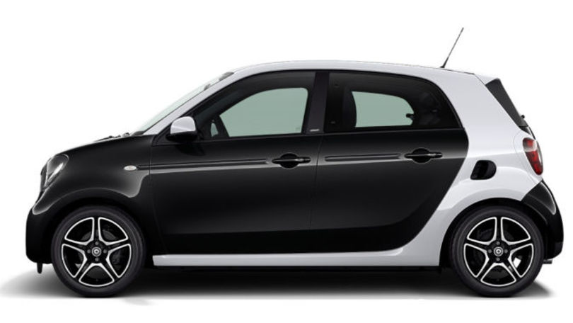 Smart Web Passion, la citycar 'bianconera'
