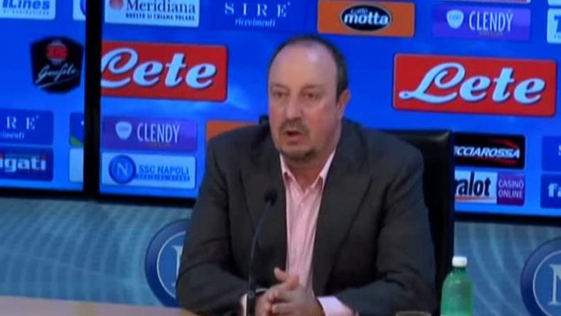 Benitez: "Gabbiadini? Non ho sentito"