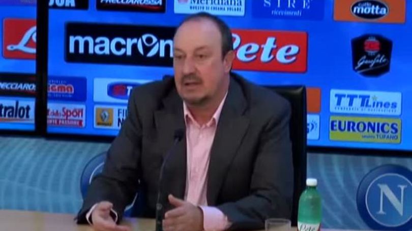 Benitez: "Non si parla mai degli errori arbitrali a nostro sfavore"