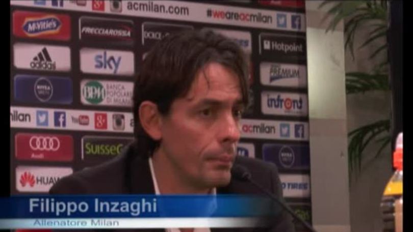 Inzaghi: "Terzo posto? L'obiettivo dev'essere lo scudetto il prima possibile"