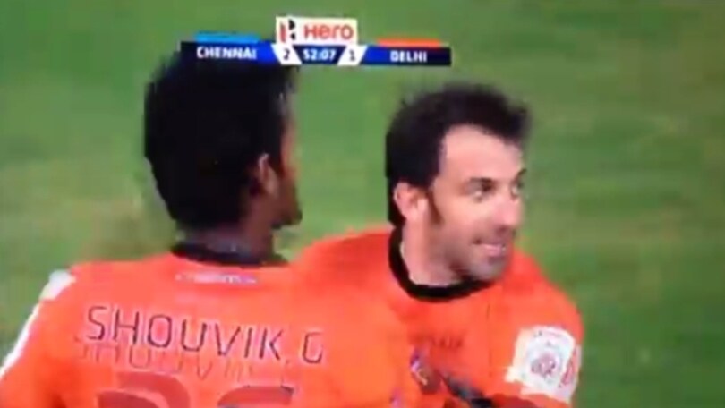 Del Piero, che magia! Il primo gol in India  su punizione