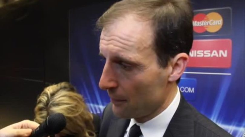 Allegri: "L'obiettivo era arrivare agli ottavi"
