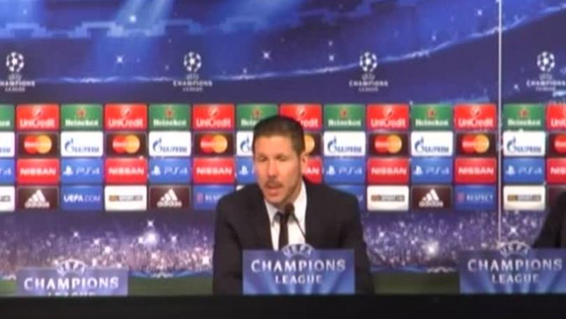 Simeone: "Orgoglioso del primato nel girone"