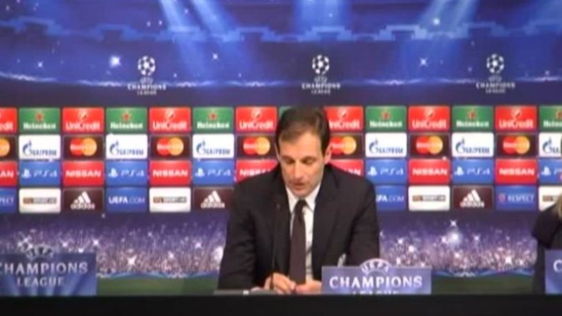 Allegri: "Sorteggio? Bayern, Real, Bara e Chelsea sopra le altre"