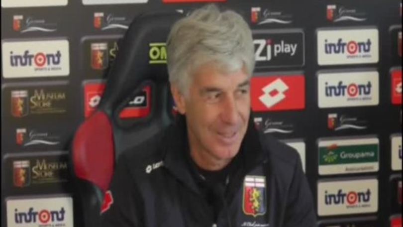 Gasperini: "La cosa strana  il terzo posto del Genoa"