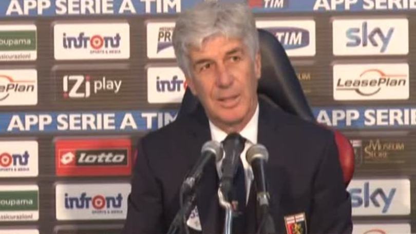 Gasperini: "Troppe interpretazioni sulla 'chiara occasione', certe gare allontanano i tifosi"