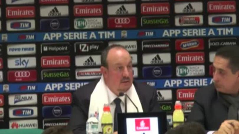 Benitez: " Dobbiamo avere maggiore continuit
