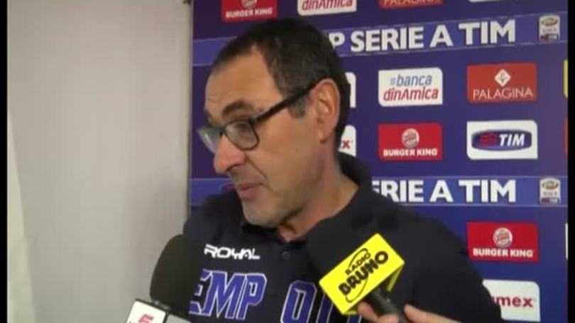 Sarri: "Media punti impensabile, ma gli ultimi tre pareggi potevano essere vittorie"