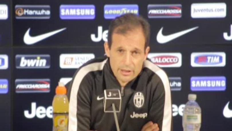 Allegri: "Penalizzante la regola dei cartellini"