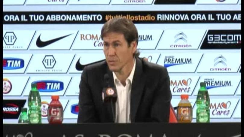 Rudi Garcia: "Contro il Milan per regalarci tre punti sotto l'albero"