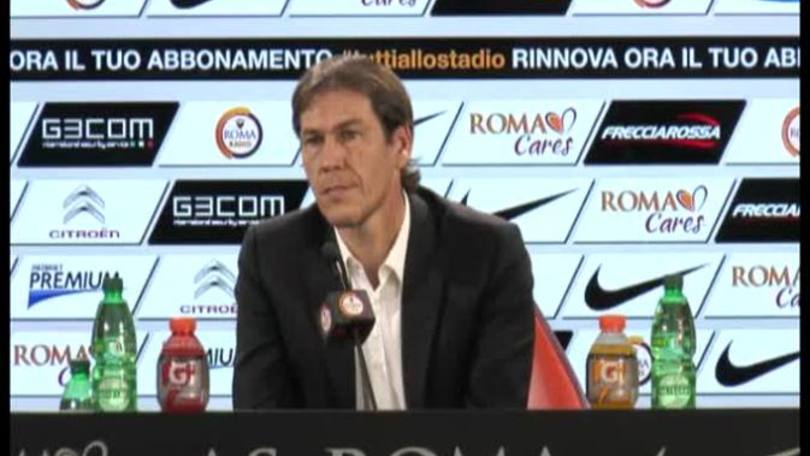 Rudi Garcia: "Delle parole di Allegri e Nedved non me ne frega niente"