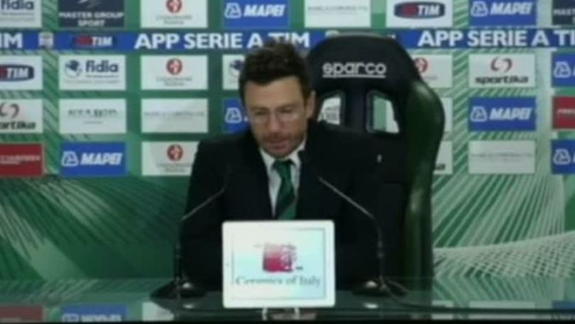 Di Francesco: "Dobbiamo maturare tanto in attacco"