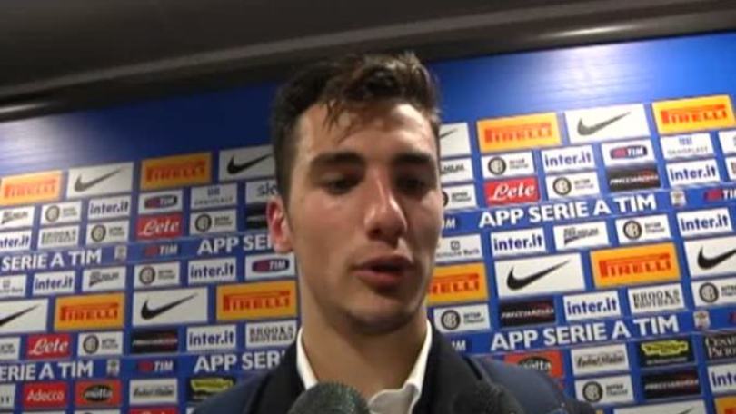 Bonazzoli: "Per l'Inter gioco anche terzino. Sulla punizione ha deciso il mister"
