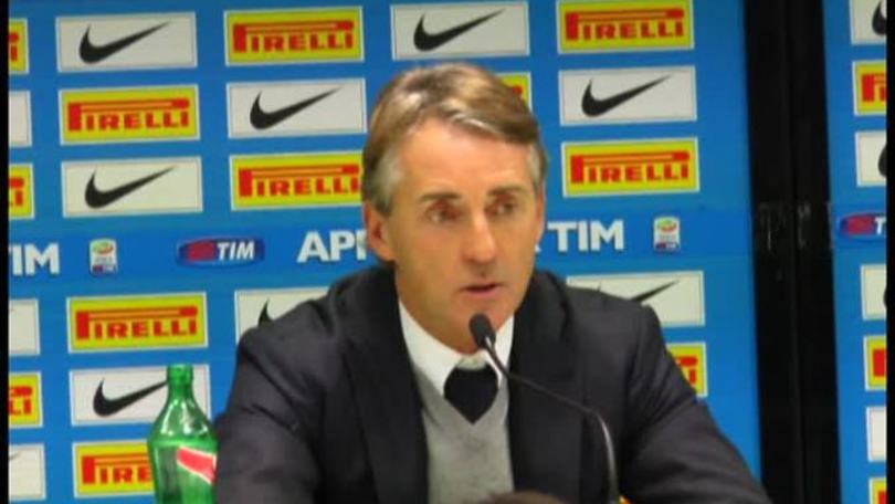 Mancini: "Il gol all'inizio ci ha messo in difficolt. Possiamo battere la Juve"