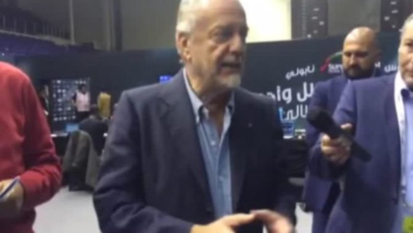 De Laurentiis: "Vittoria dedicata a Ciro Esposito"