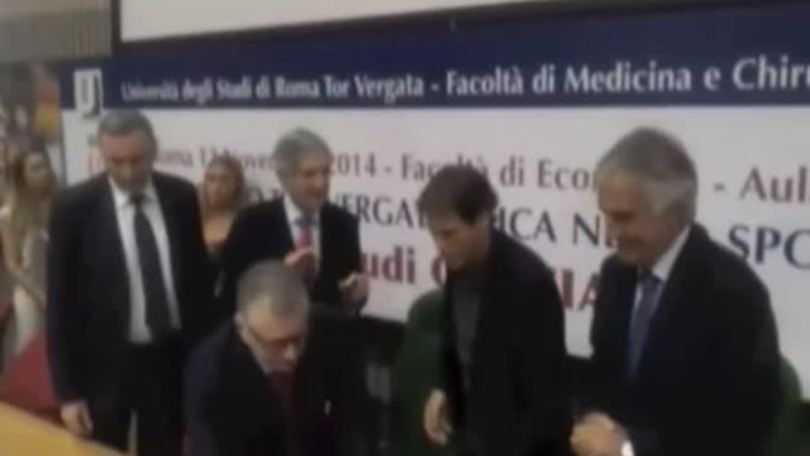 Roma: c' Denis per l'attacco