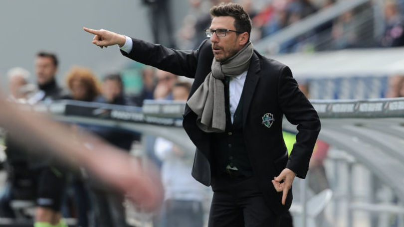 Di Francesco: «Bel Sassuolo. I rigori? Per me non c'erano»