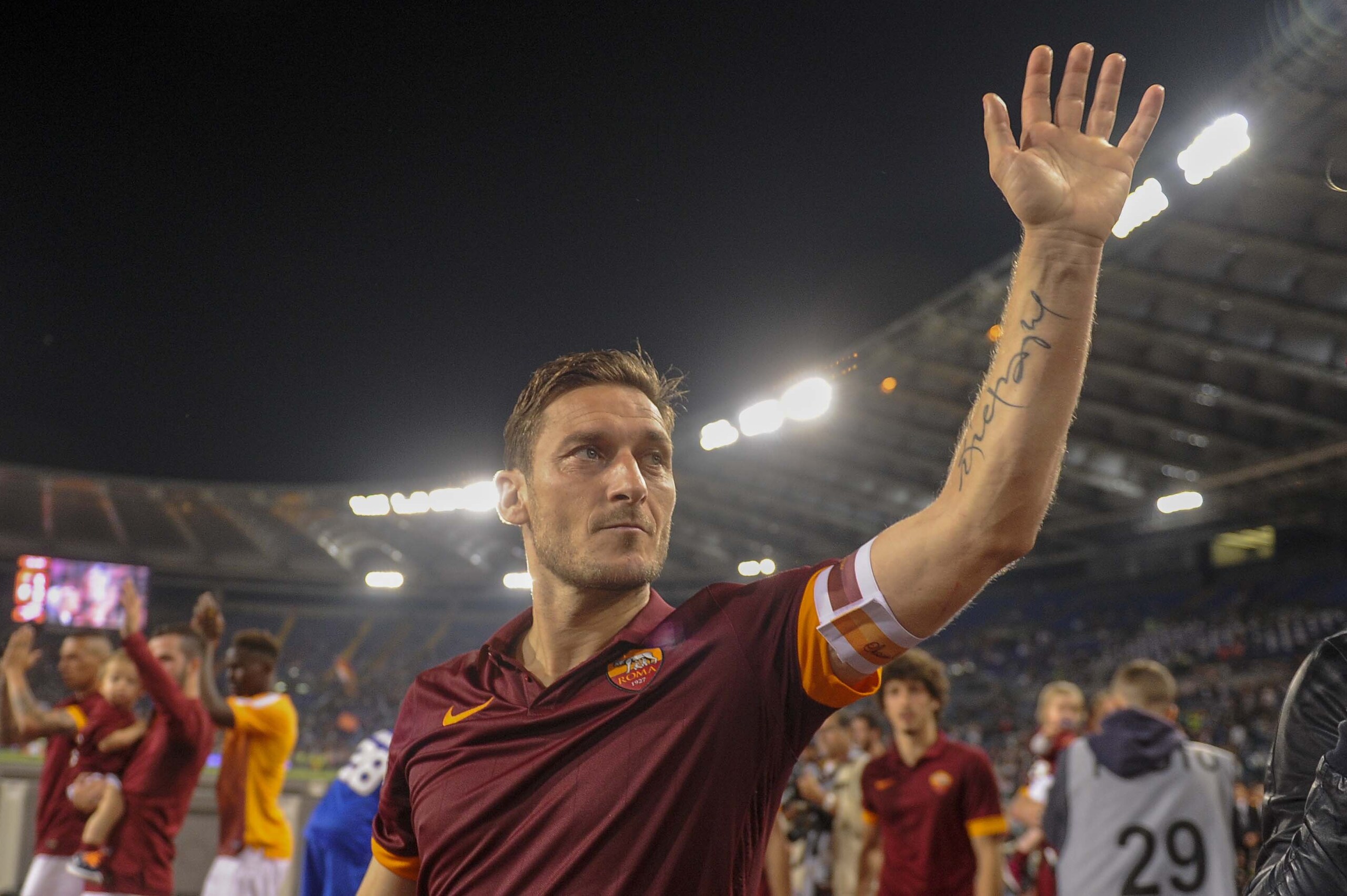 Juventus-Barcellona, Totti a Berlino: invitato da Luis Enrique