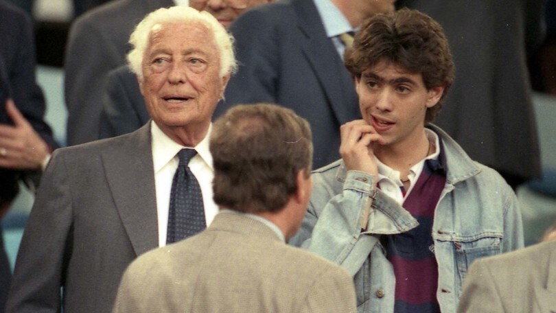 Andrea Agnelli sbarbato quando la Juve vinceva con l'Ajax