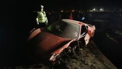 Vidal, incidente stradale: troppo alcool, Ferrari distrutta