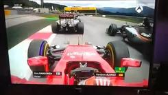 Raikkonen-Alonso, incidente da brividi in Austria