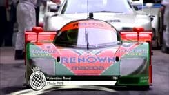 Rossi show a Goodwood sulla Mazda che vinse Le Mans