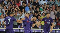 Fiorentina super, 2-1 con il Barcellona