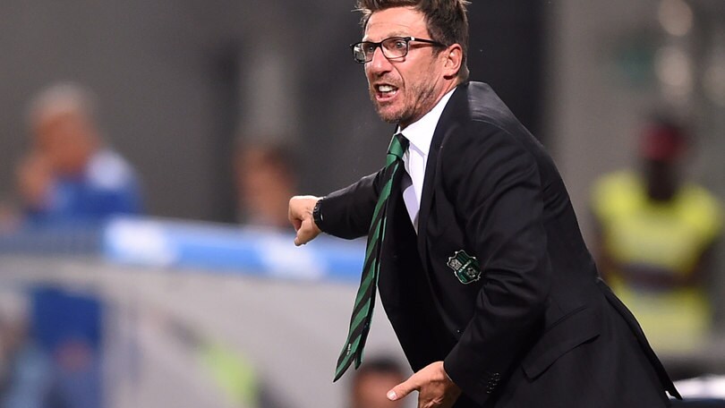 Di Francesco: «Pallino del gioco del Sassuolo»