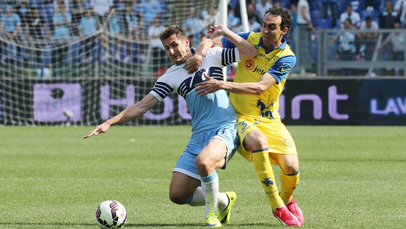 Chievo, allenamento in gruppo per Dainelli