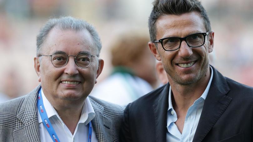 Di Francesco: «A Squinzi sognare piace molto»