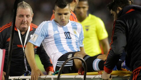 Aguero ko con l'Argentina. Il Manchester City trema