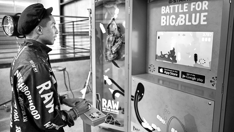 G-Star RAW. Il gioco "Battle For Big Blue"