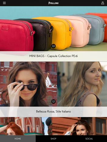 Alla scoperta del mondo Pollini con la nuova App