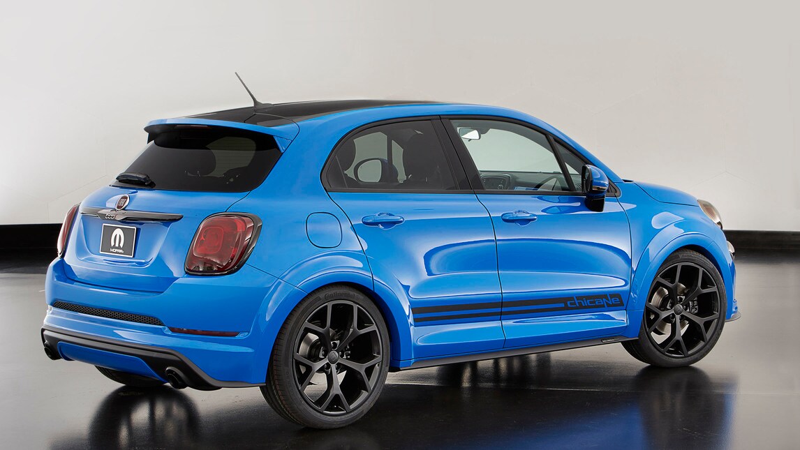 Fiat 500X Chicane e Mobe, le estreme di Mopar