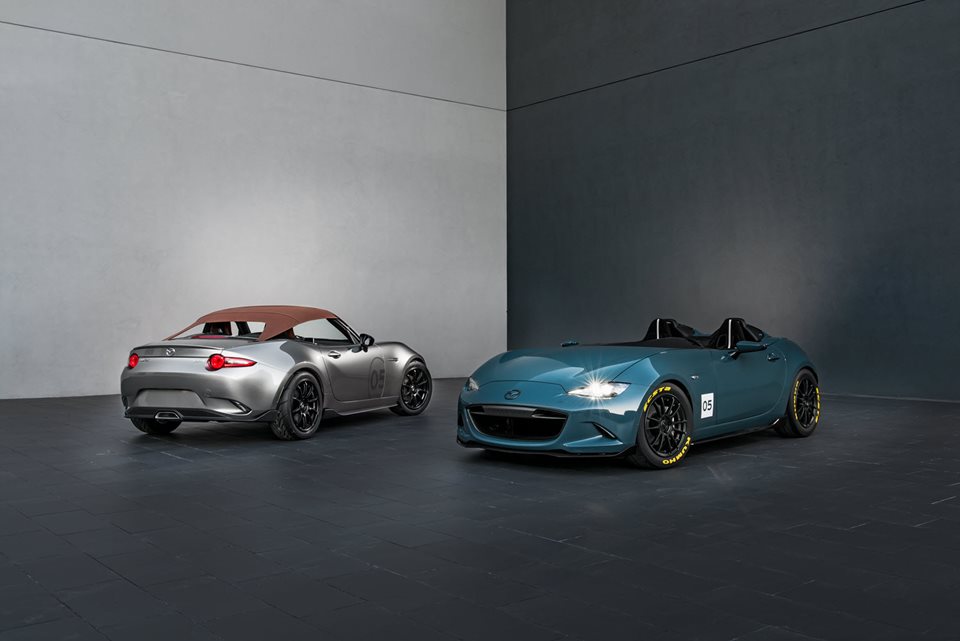 Mazda MX-5 Speedster e Spyder, fascino old school